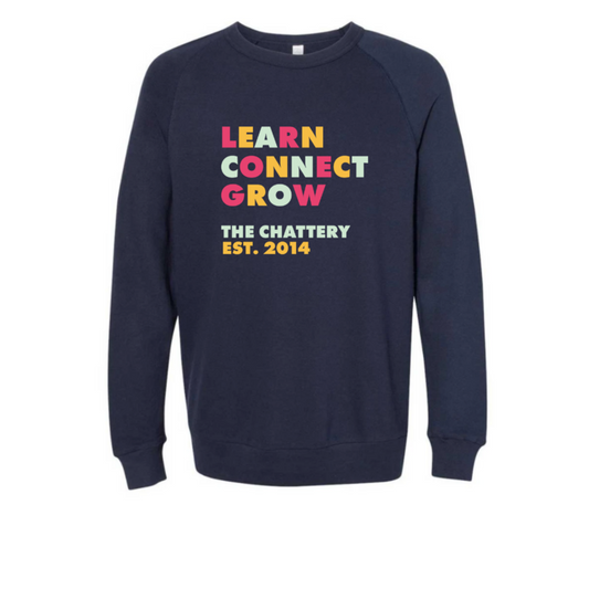 The Chattery Learn, Connect, Grow Sweatshirt